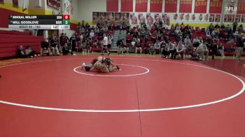 165 lbs Quarterfinal - Will Goodlove, Mount Vernon vs Mikeal Miller, Grinnell