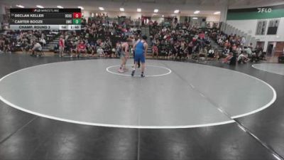 120 lbs Champ. Round 3 - Carter Booze, UWC vs Declan Keller, Dodge City High School