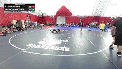 157 lbs Round 2 (8 Team) - Eli Rosales Testa, FZ Wrestling Club B vs Tristan Dauner Olson, Rochester Century B
