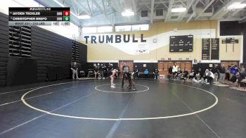 215 lbs Consi Of 8 #2 - Christopher Brefo, East Hartford vs Jayden Troxler, Enfield