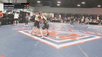 138 lbs Round Of 128 - Brady Slicker, PA vs Jack Simpson, CO