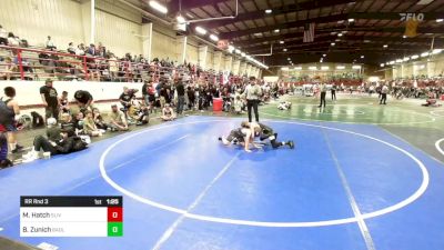 77 lbs Rr Rnd 3 - McKay Hatch, Slivercreek Scrappers vs Bryson Zunich, Badlands Elite