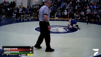 175 lbs Quarterfinal - Qwintin Hancox, Marlington vs Landon Bodovetz, Streetsboro