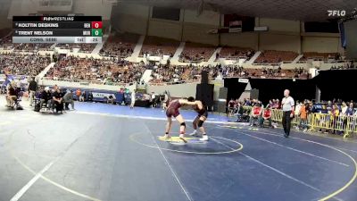 126-D4 Cons. Semi - Trent Nelson, Morenci High School vs Kolttin Deskins, Benson