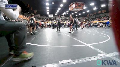 100 lbs Round Of 16 - Troy Butler, Weatherford Youth Wrestling vs Reid Botchlet, Choctaw Ironman Youth Wrestling