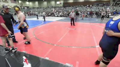 190 lbs 5th Place - Makena Vai, Swamp Monsters WC vs Donovan Larios, Predators WC