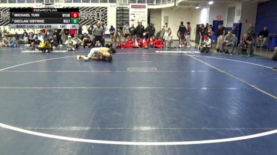152 lbs Consy 8 - Michael Turi, Wyoming Seminary vs Declan Obyrne, Malvern Prep