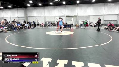 285 lbs Semis & 3rd Wb (16 Team) - Corbin Puga, Kansas Red vs Kaden Darwin, Florida