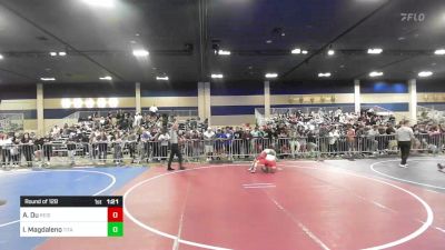 126 lbs Round Of 128 - Aidon Du, Reign WC vs Izayah Magdaleno, Titans WC