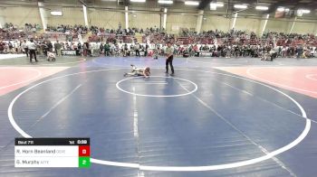 62 lbs Round Of 16 - Reed Horn Beanland, Dove Creek Bulldogs vs Geordy Murphy, Aztec YW