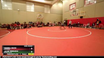 150 lbs Cons. Round 1 - Jacob Verduzco, Naches Valley vs Yandell Bucio, Kennewick