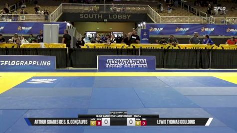 Arthur Soares De S. S. Gonçalves vs Lewis Thomas Goulding 2026 Pan Kids Jiu-Jitsu IBJJF Championship