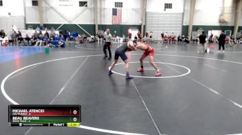 141 lbs Finals (2 Team) - Beau Beavers, Sioux Falls vs Michael Atencio, CSU-Pueblo