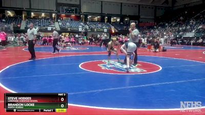 2A-113 lbs Semifinal - BRANDON LOCKE, North Murray vs Steve Hodges, Landmark Christian School