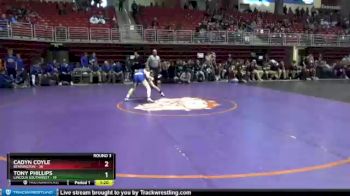 106 lbs Round 3 (8 Team) - Tony Phillips, Lincoln Southwest vs Cadyn Coyle, Bennington