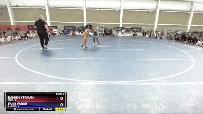 88 lbs Round 3 (8 Team) - Damien Yeoman, Iowa vs Faris Farah, Illinois