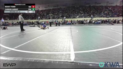 105 lbs Round Of 16 - Rocky Ford, Vian Wrestling Club vs Carson Jardot, Perry Wrestling Academy