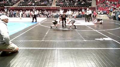 100 lbs Quarterfinal - Bryson Nunn, Marlow Outlaws vs Jackson Shondelmyer, Broken Arrow Wrestling Club