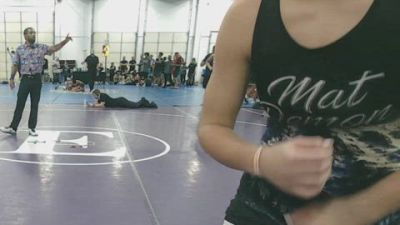 135 lbs Final - Kadence Neumeyer, Mat Demon Girls Black - GK12E vs MACKENZIE SHAVER, NC Gold - GK12E
