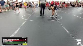 84 lbs Round 3 (8 Team) - Patrick Gefell, HFL vs Henry Hambardzumien, New England Gold