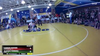 126 lbs Round 7 (8 Team) - Gustavo Ferreira, VHWC vs Cannon Sommer, Altamonte WC