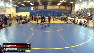 103 lbs Cons. Semi - McKenna Green, Well Trained vs Skyler Randolph, Riverdale Training Center