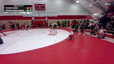 45-49 lbs Round 4 - Giovani Torres Ramirez, Greeley Metro WC vs Cooper Legino, Eaton Reds WC