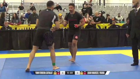 Juan Marcel Viana vs Yann Ferreira Cathalat 2024 World IBJJF Jiu-Jitsu No-Gi Championship