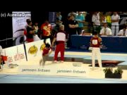 Jiang Yuyuan CHN FX qual Ghent World Cup 2011