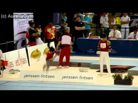 Jiang Yuyuan CHN FX qual Ghent World Cup 2011