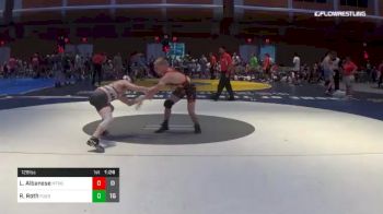 126 lbs Final - Luke Albanese, Metrowest United vs Ryan Roth, Pueblocos