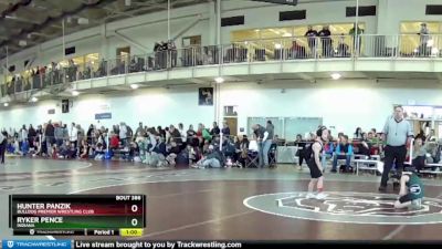 50 lbs Cons. Round 5 - Hunter Panzik, Bulldog Premier Wrestling Club vs Ryker Pence, Indiana