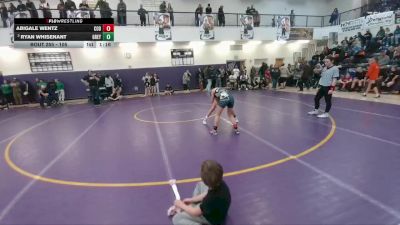 105 lbs Cons. Semi - Abigale Wentz, Cody Middle School vs Ryan Whisenant, Greybull MS