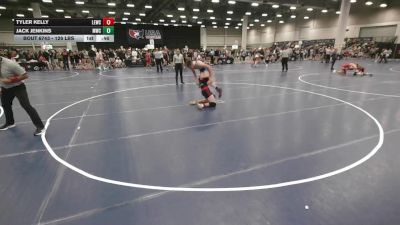 126 lbs Cons. Rd Of 16 - Tyler Kelly, Lawrence Elite Wrestling Club vs Jack Jenkins, MATPAC Wrestling Club