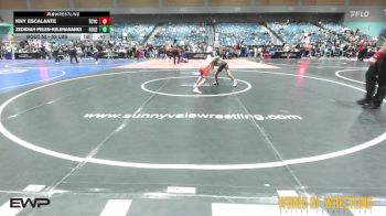 52 lbs 5th Place - Khy Escalante, Tuscon Cyclones vs Zedidiah Pelen-Keliihananui, Golden Back