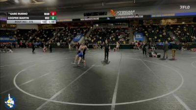 175 lbs Cons. Round 3 - Gabe Rubino, Waukee Northwest vs Cooper Martin, Waukee
