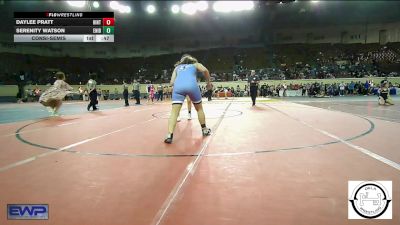 161 lbs Consolation - Daylee Pratt, Hinton Comets vs Serenity Watson, Enid Junior High