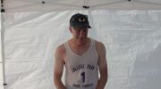 Steve Neshum (Mt. Shasta HS)after the coach's race at the 2011 Ed Sias Invitational