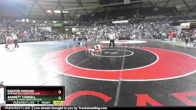 105 lbs Cons. Round 3 - Barrett Connell, Tahoma Jr. Bears Wrestling Club vs Kanyon Mahugh, Basement Boys Wrestling Club