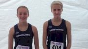 Mary Orders and Rachel Johnson (Campolindo HS), 4th and 5th place Frosh Soph Girls at the 2011 Ed Sias Invitational