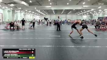 132 lbs Champ. Round 2 - Jack Rohrbaugh, Mayfield Mat Academy vs Jayden Rooney, Tuscarora Youth Wrestling