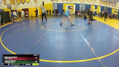 165 Gold Round 1 - Willie White, South Dade vs Aidan Buck, Camden County