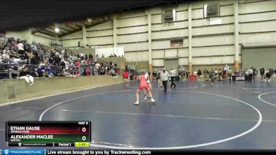 150 lbs Cons. Round 3 - Ethan Gause, Spanish Fork vs Alexander Maclee, Uintah