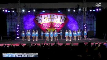 Northern Lights All Stars - Honey [2025 L1 Junior - Flex - D2 - Medium Day 1] 2025 Spirit Sports Worcester Nationals