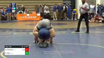 184 lbs Consolation - Anthony Carman, West Virginia vs David Key, Navy