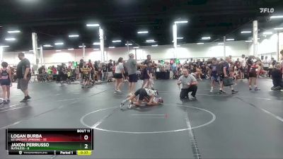 72 lbs Round 4 (6 Team) - Logan Burba, U2 Upstate Uprising vs Jaxon Perrusso, Ruthless