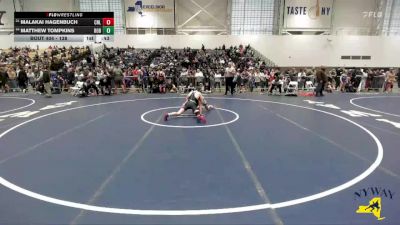 138 lbs Cons. Round 2 - Matthew Tompkins, Long Beach Gladiators Wrestling vs Malakai Hagenbuch, Club Not Listed