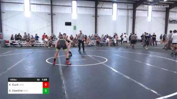 145 lbs Prelims - Kolby Clark, Upper Valley Aces vs Seth Dawkins, Forddynasty WC