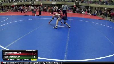 140 lbs Cons. Round 2 - Gavin Snodgrass, BGC vs Landon Forster, Spring Valley- Elmwood