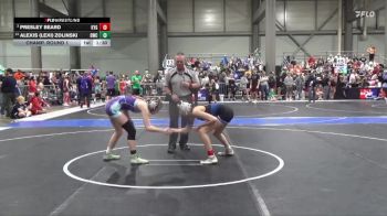 105 lbs Champ. Round 1 - Presley Beard, Kansas Young Guns vs Alexis (Lexi) Zolinski, Oakley Wrestling Club